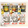 Image 1 : 6PK OF ASSORTED FUNKO POPS; VARIETY PACK