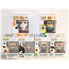 Image 1 : 6PK OF ASSORTED FUNKO POPS; VARIETY PACK