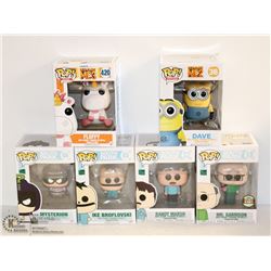 6PK OF ASSORTED FUNKO POPS; VARIETY PACK