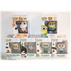 Image 1 : 6PK OF ASSORTED FUNKO POPS; VARIETY PACK