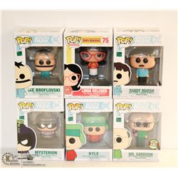 6PK OF ASSORTED FUNKO POPS;  VARIETY PACK