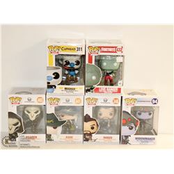 6PK OF ASSORTED FUNKO POPS; GAMES VARIETY PACK