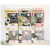Image 1 : 6PK OF ASSORTED FUNKO POPS; GAMES VARIETY PACK
