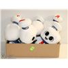 Image 1 : 9PC SUPERCUTE PLUSHIES; STAY PUFT STUFFY