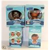 Image 1 : 4PK DORBZ COLLECTIBLE FIGURINES; MOANA