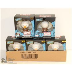 6PK DORBZ COLLECTIBLE FIGURINES; HOWARD THE DUCK