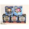 Image 1 : 6PK DORBZ COLLECTIBLE FIGURINES; ASSORTED VARIETY