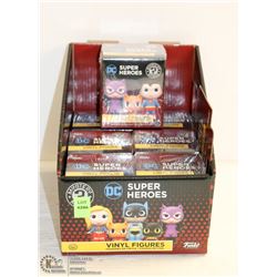 7PK FUNKO MYSTERY MINI FIGURINES; SUPER HEROES
