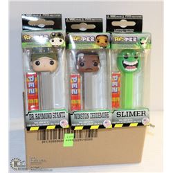 6PK FUNKO PEZ DISPENSERS; ASSORTED VARIETY