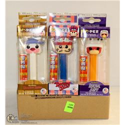 6PK FUNKO PEZ DISPENSERS; ASSORTED VARIETY