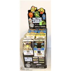 12PK FUNKO MYSTERY MINI FIGURINES; RETRO VIDEO