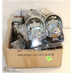 SMALL FLAT FULL OF ASSORTED NECA SCALERS MINI