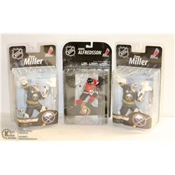 3PK RYAN MILLER (2) & DANIEL ALFREDSSON (1) NHL