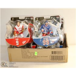 6PK GRETZKY NY RANGERS & GORDIE HOWE DETROIT