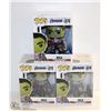 Image 1 : 3PK OF AVENGERS ENDGAME FUNKO POPS; HULK