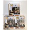 Image 1 : 3PK OF OVERWATCH FUNKO POPS; ROADHOG