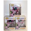 Image 1 : 3PK OF OVERWATCH FUNKO POPS; D.VA WITH MEKA