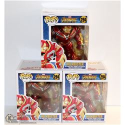 3PK OF AVENGERS INFINITY WAR FUNKO POPS;