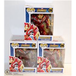 3PK OF AVENGERS INFINITY WAR FUNKO POPS;