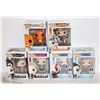 Image 1 : 6PK OF ASSORTED FUNKO POPS; VARIETY PACK
