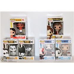 6PK OF ASSORTED FUNKO POPS; VARIETY PACK