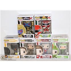 6PK OF ASSORTED FUNKO POPS; VARIETY PACK
