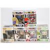 Image 1 : 6PK OF ASSORTED FUNKO POPS; VARIETY PACK