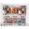 Image 1 : 6PK OF ASSORTED FUNKO POPS; VARIETY PACK