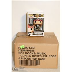 6PK OF FUNKO POP ROCKS; GUNS & ROSES- AXL ROSE