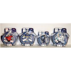 4PK OF WORLD CUP HOCKEY CANADA/ SWEDEN & EUROPE FIGURINES