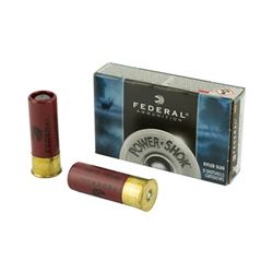 FED PWRSHK 12GA 2.75 MG RFL SG - 5 Rds