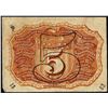 Image 2 : March 3, 1863 Five Cents Second Issue Fractional Currency Note