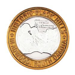 .999 Silver Geronimo Apache $10 Casino Limited Native American Series Gaming Token