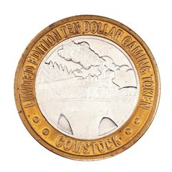 .999 Silver Comstock Hotel and Casino Reno, NV $10 Casino Limited Edition Gaming Token