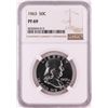 Image 1 : 1963 Proof Franklin Half Dollar Coin NGC PF69