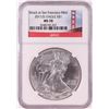 Image 1 : 2011-(S) $1 American Silver Eagle Coin NGC MS70