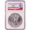 Image 1 : 2011-(S) $1 American Silver Eagle Coin NGC MS70