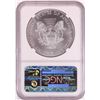 Image 2 : 2011-(S) $1 American Silver Eagle Coin NGC MS70