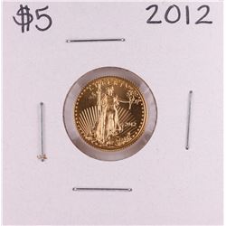 2012 $5 American Gold Eagle Coin