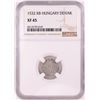 Image 1 : 1532 KB Hungary Denar 'Madonna and Child' Coin NGC XF45