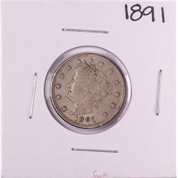 1891 Liberty Head V Nickel Coin