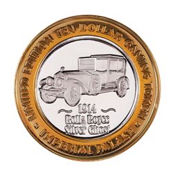 .999 Silver Imperial Palace Hotel & Casino Biloxi, MS $10 Limited Edition Gaming Token