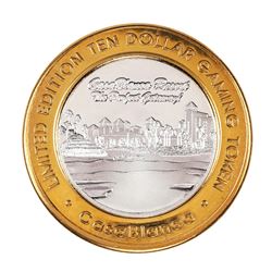 .999 Silver Casablanca Resort & Casino Mesquite, NV $10 Limited Edition Gaming Token