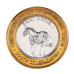 .999 Fine Silver South Coast Casino Las Vegas, NV $10 Limited Edition Gaming Token