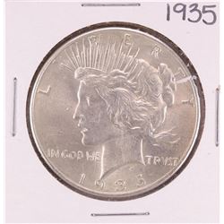1935 $1 Peace Silver Dollar Coin