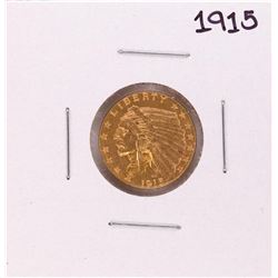 1915 $2 1/2 Indian Head Quarter Eagle Gold Coin