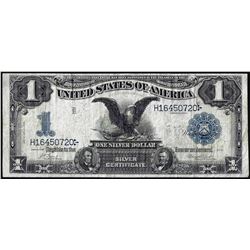 1899 $1 Black Eagle Silver Certificate Note