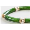 Image 2 : Gold and Jade Bracelet