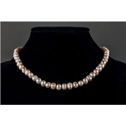 Chinese Natural Seal Pearl Necklace