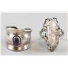 Image 2 : Three Assorted Rings and Earrings